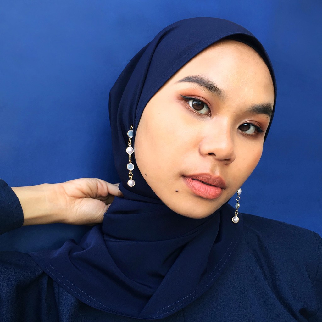 LushPins ~ DayDream | Pearl Opal Strand Pinrings | Hijab Earrings | Shopee  Singapore