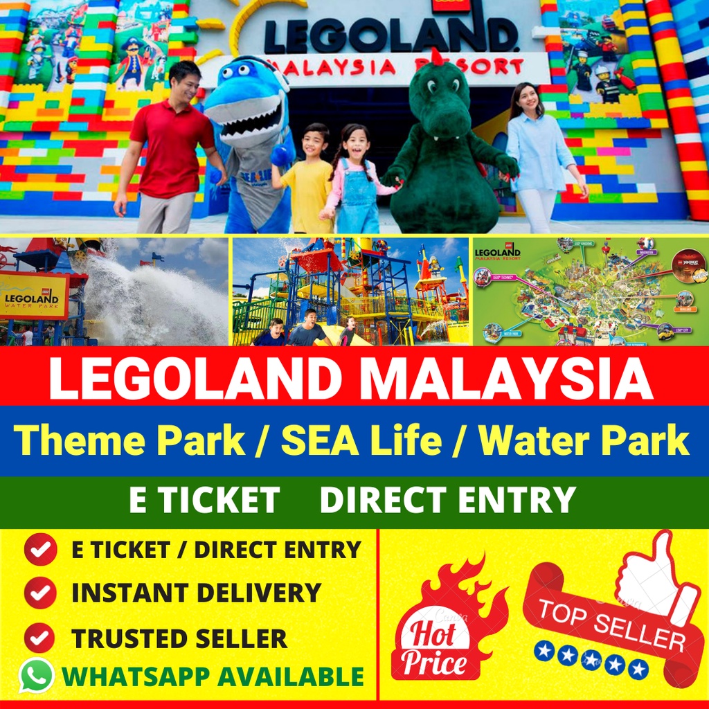 Legoland Tickets Malaysia Cheap discounted E Tickets Instant