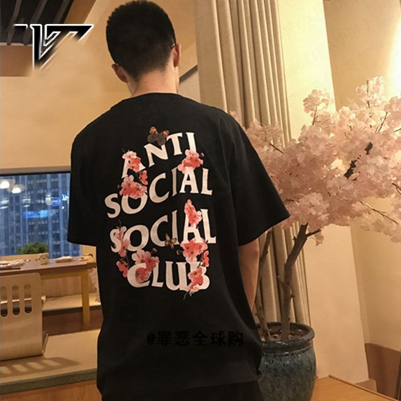 Anti social social club clearance cherry blossom