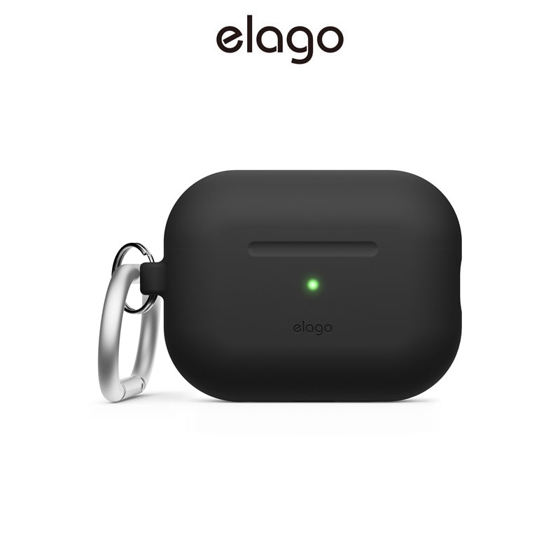elago AW5 Compatible with AirPods Pro Case, Classic Handheld Game Console Design Case with Keychain, Durable Silicone Constructi