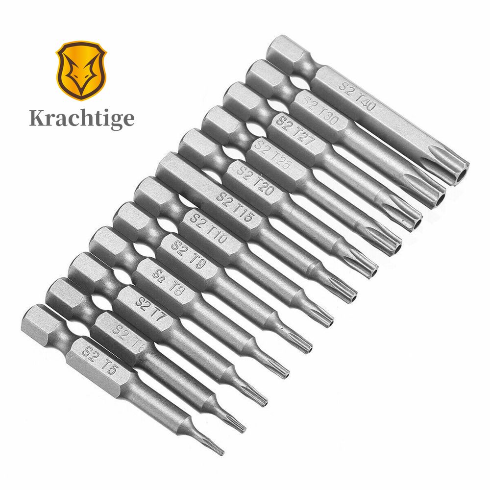 7 Piece Security Torx Bit Set (T7 - T25) 