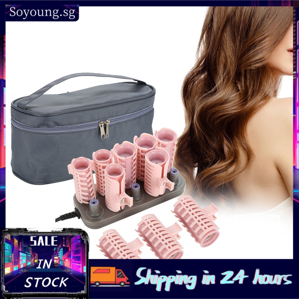 Electric heated hair rollers sale