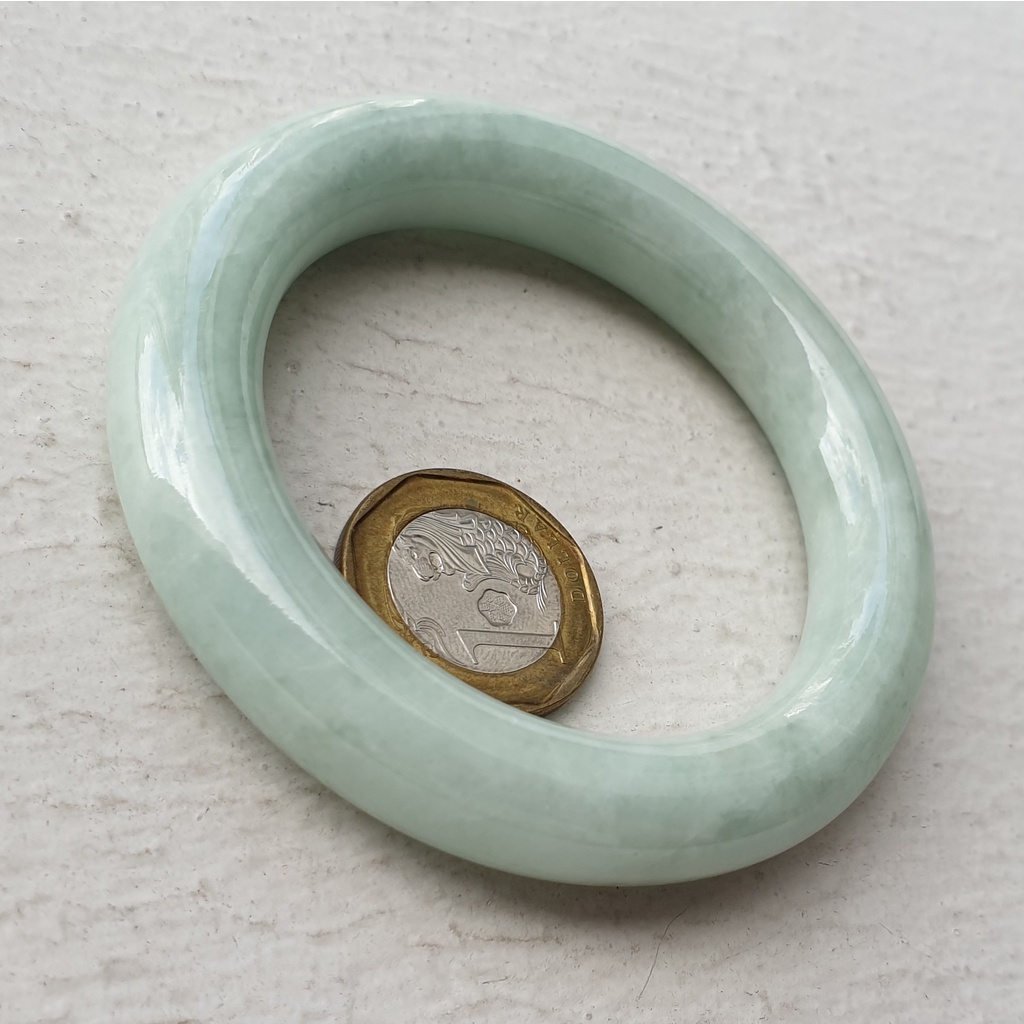 Certified jade clearance bangle