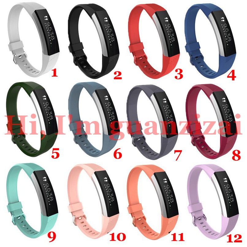 Silicone Wrist Strap Classic Band for Fitbit Alta HR Bands Samll