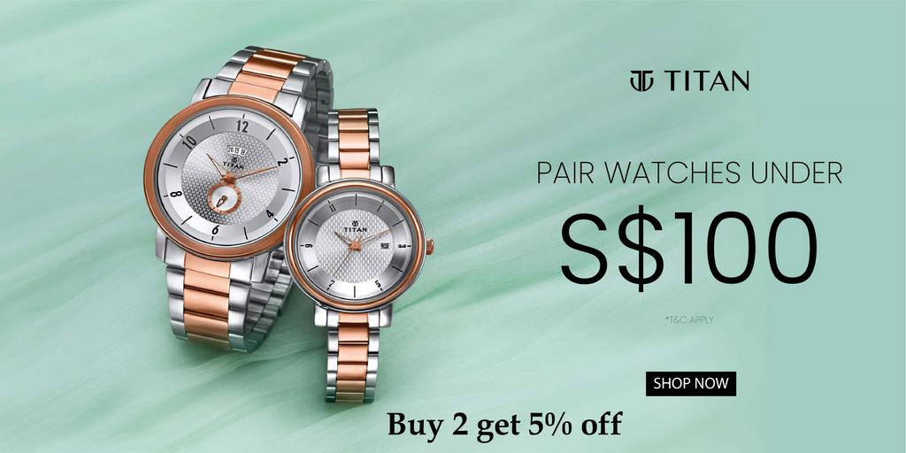 New titan deals watch collection