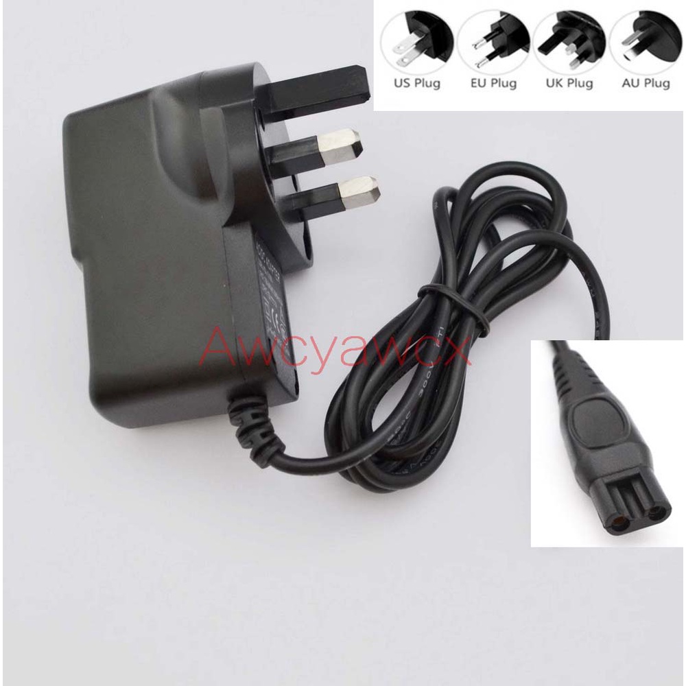 Braun Type 5210 Electric Shaver Charger 12V 0.4A Wall Power Adapter