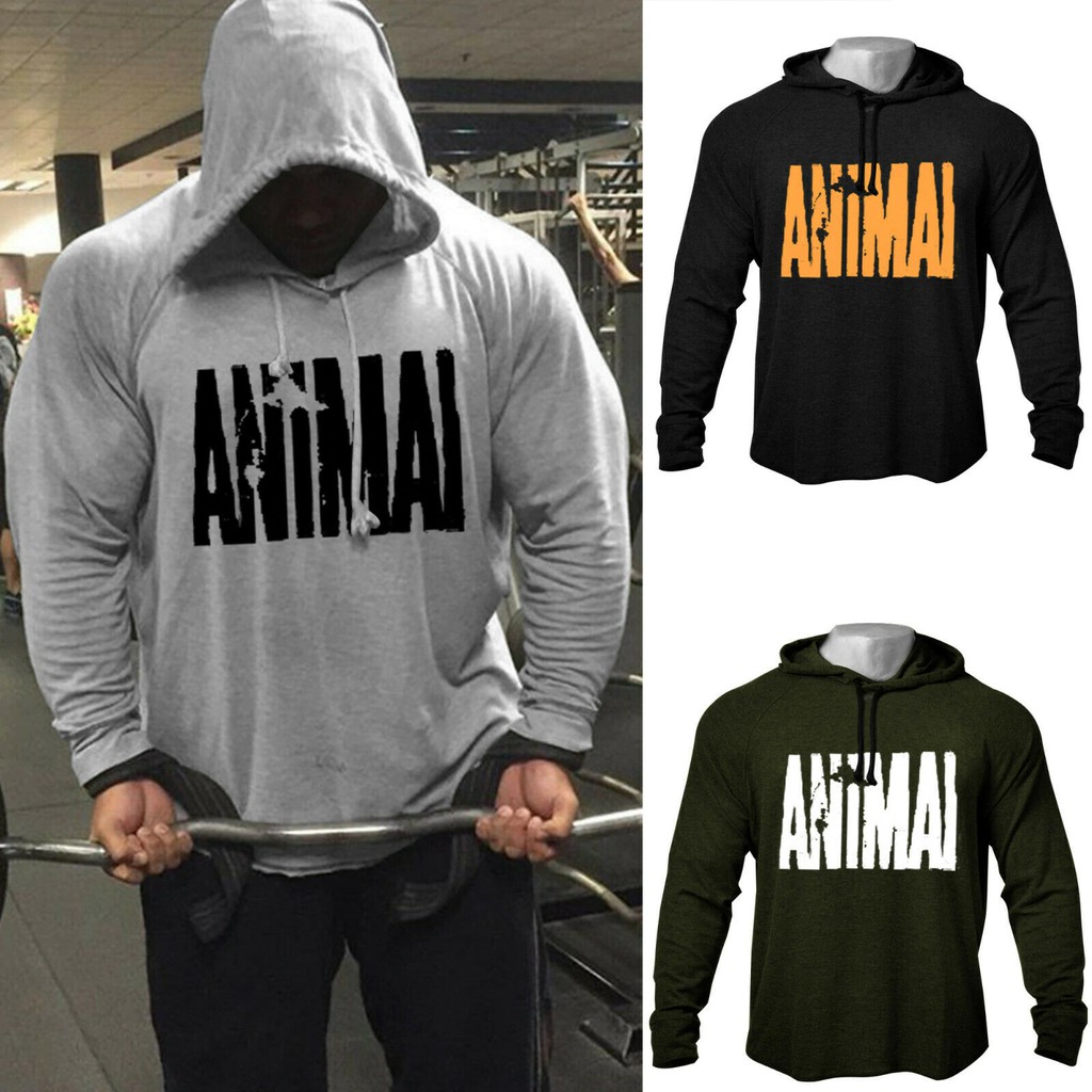 Mens sale animal hoody