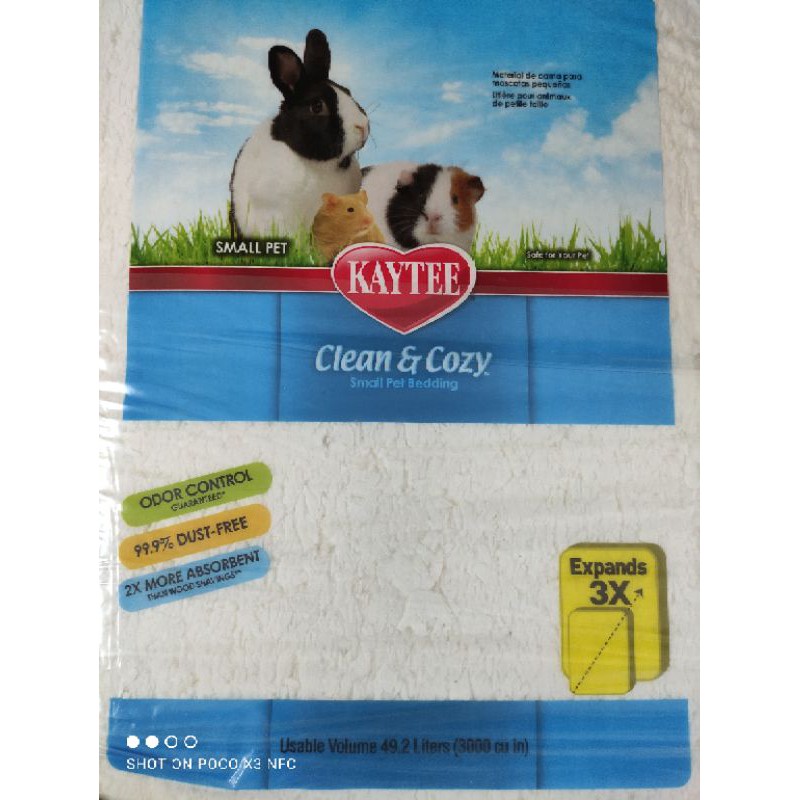 Kaytee bedding hot sale 85l