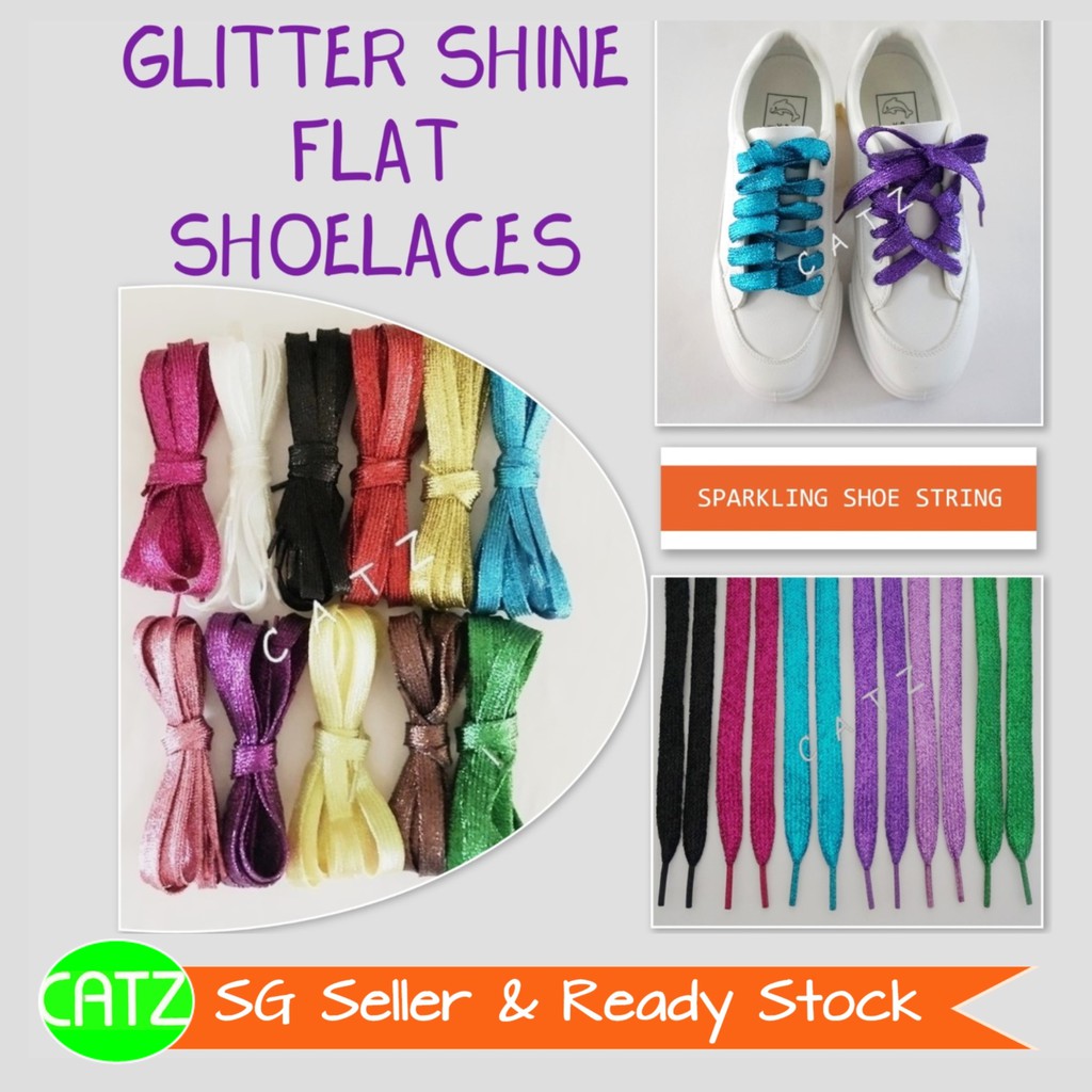 Glitter deals shoe strings