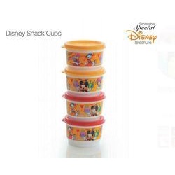  Tupperware Disney Snack Cups, 125ml, Set of 4 : Toys
