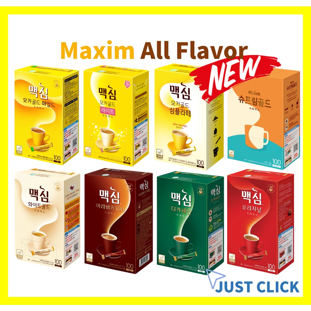 Maxim korean deals coffee