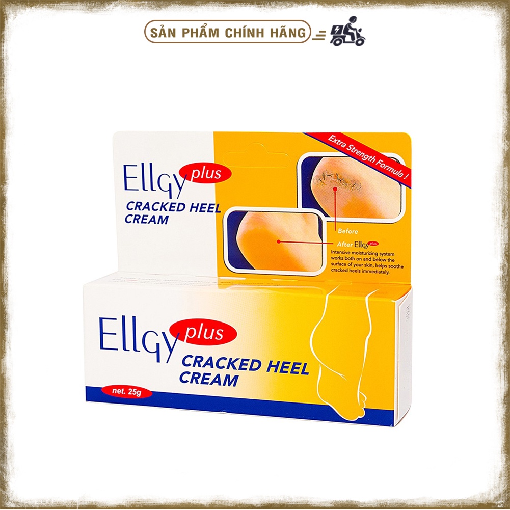 Ellgy Plus Cracked Heel Cream 25G Softens Heel Skin Shopee Singapore