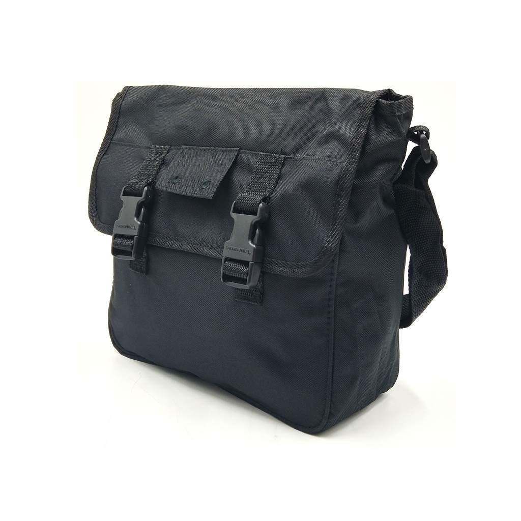 Army black store sling bag