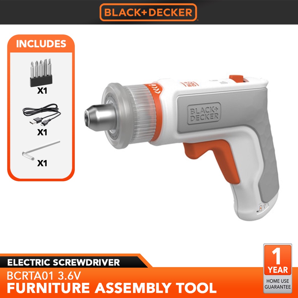 Black and Decker 3.6v Cordless Furniture Assembly Tool