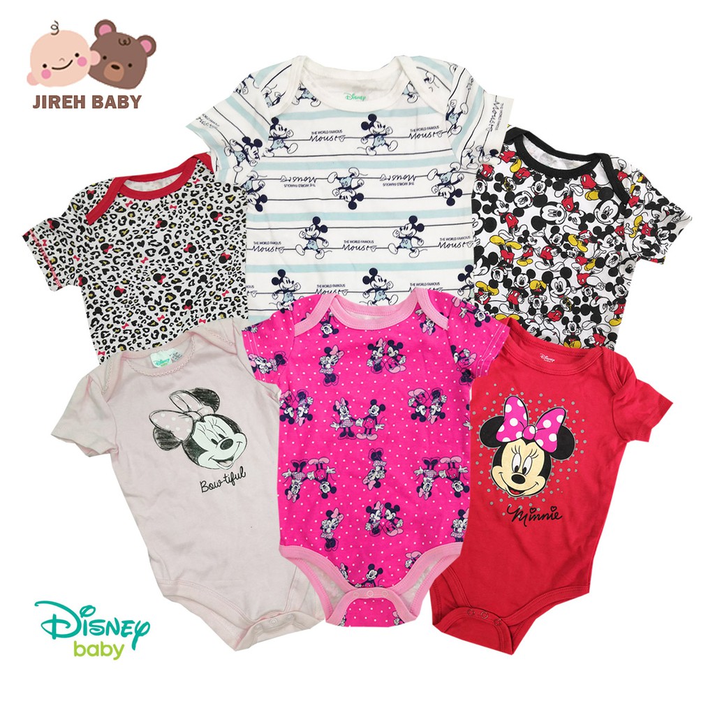 Disney rompers best sale baby girl