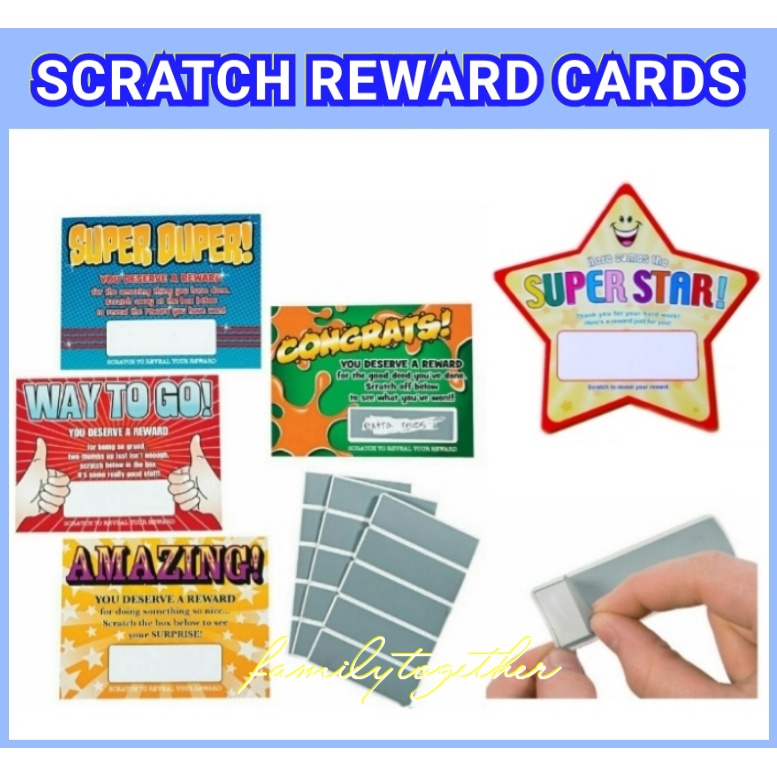 Scratch Reward Cards Dr Seuss Teachers Classroom Supplies