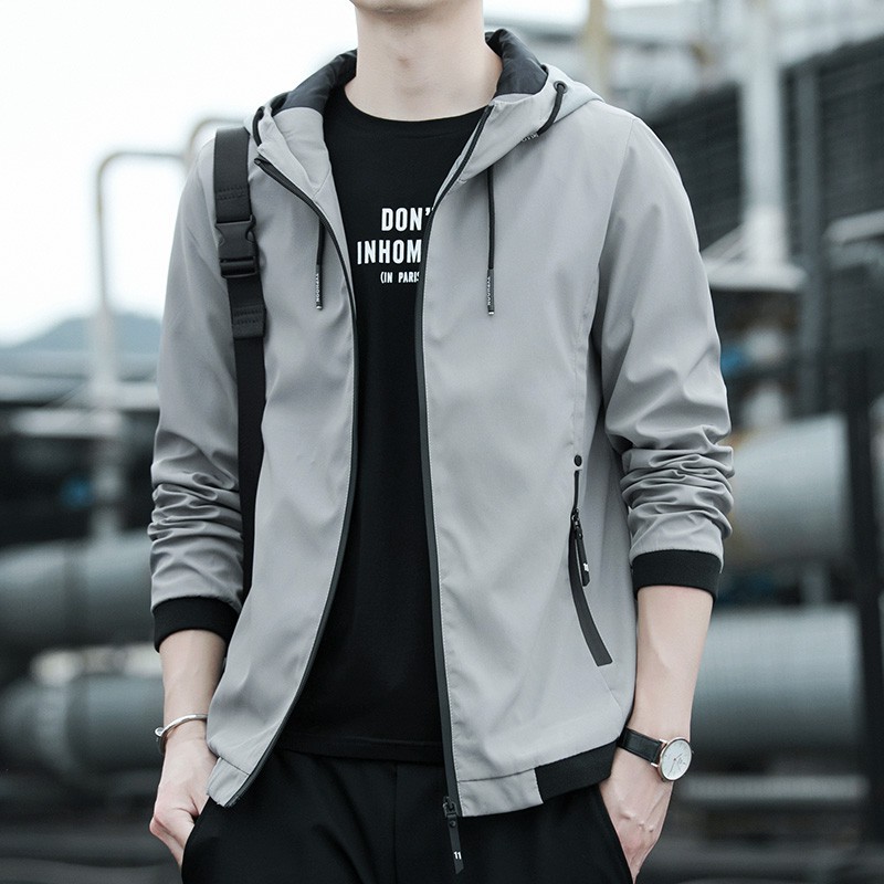 Men's hot sale hooded overcoat