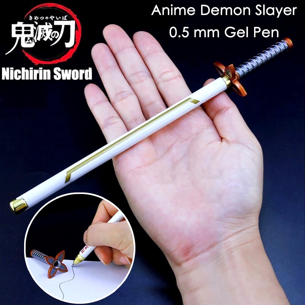 8 Styles Genshin Impact Sword Cosplay Anime Gel Pen - China Anime Pen,  Anime Ballpoint Pen
