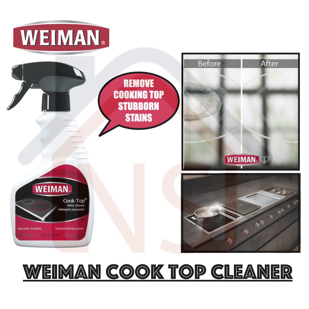 Weiman Glass Cook Top Cleaner - 10 fl oz bottle