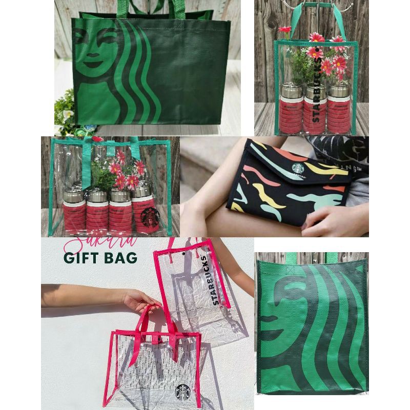 Starbucks reusable 2024 tote bag