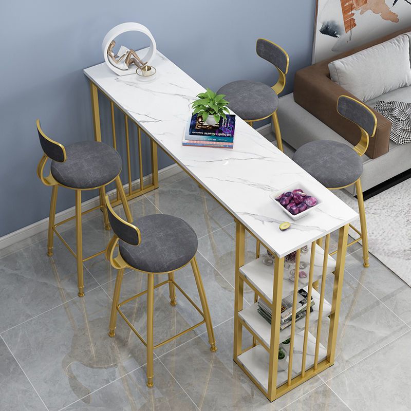 Bar table high discount chair