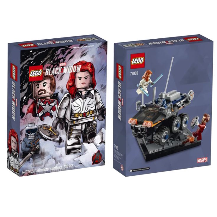 Lego black widow online 77905