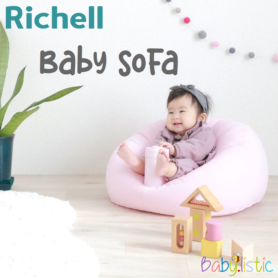 Richell Soft Baby Sofa Shopee Singapore