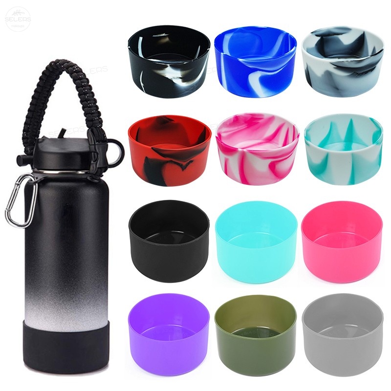 Greant Double Protective Water Bottle Boot for Hydro Flask, Silicone Flex  Boot for Hydroflask Boot, Universal Anti-Slip Bottle Sleeve, 3 Sizes to