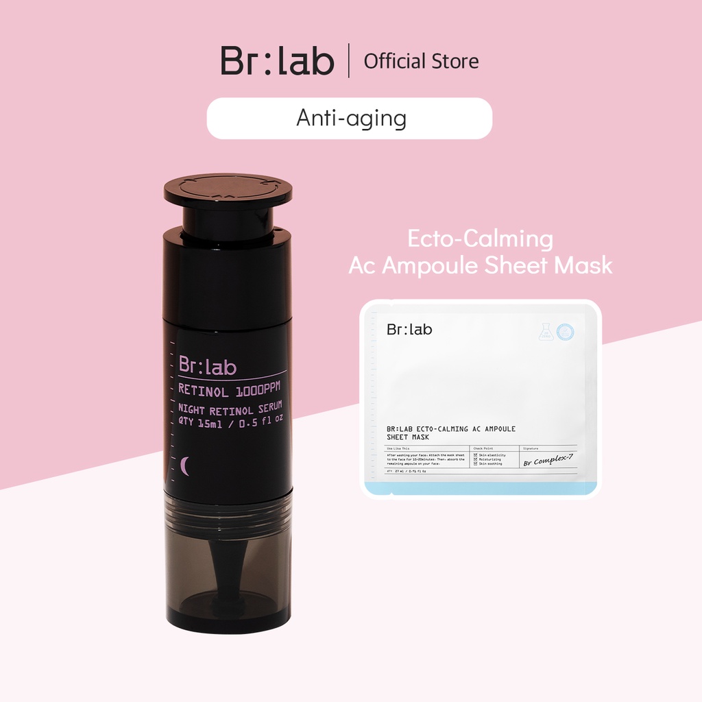 BR:LAB NIGHT RETINOL SERUM | Shopee Singapore