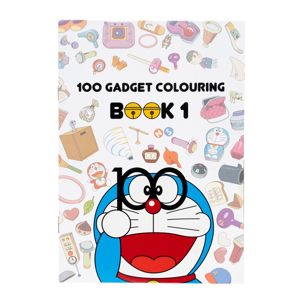 ORIGINAL] [3in1] Doraemon Gadget Colouring Book (3pcs)