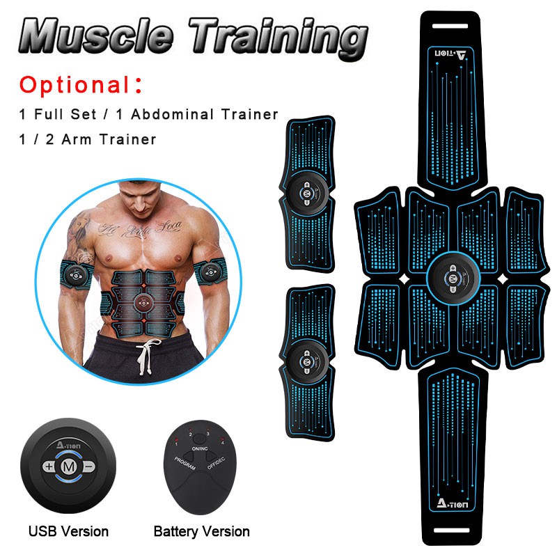 Electric EMS Muscle Stimulator For Abdominal Toning And Body