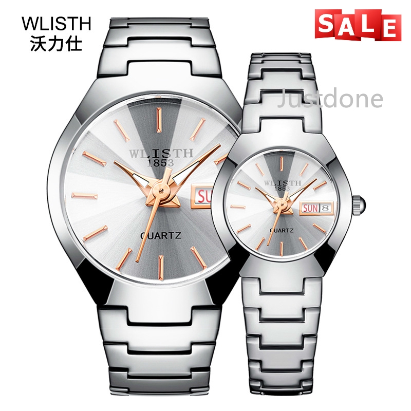 Quartz stainless steel hot sale watch price