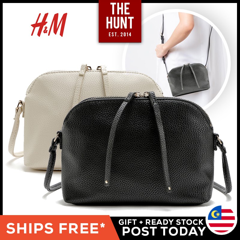 H&m zipper 2024 sling bag