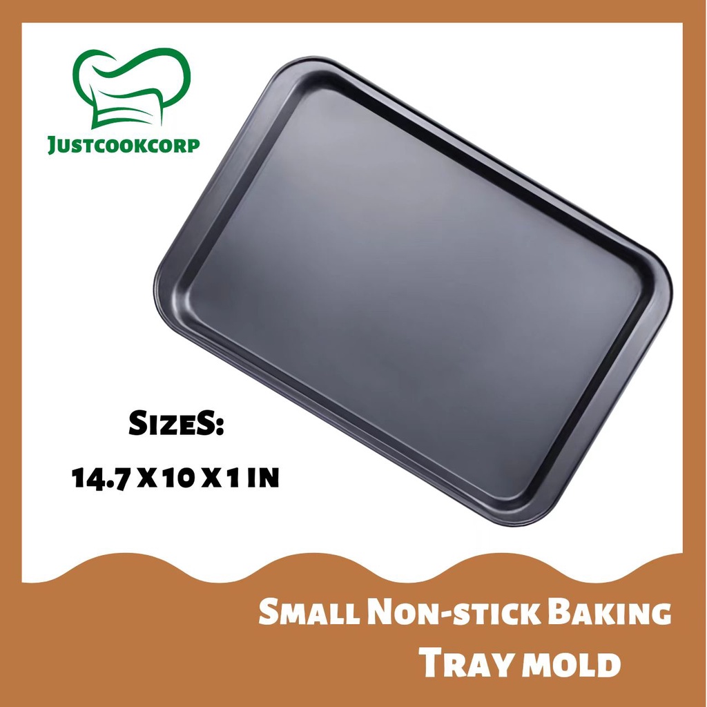 9.5x7 8x8 Inch Small Baking Sheet Oblong/Square Cake Pans Carbon Steel Mini  Baking Pans