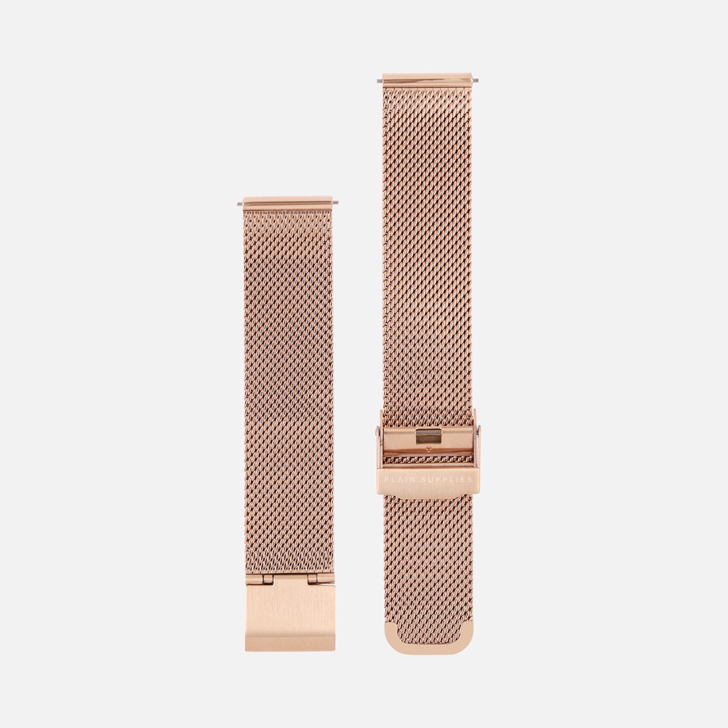 Gold hot sale milanese strap