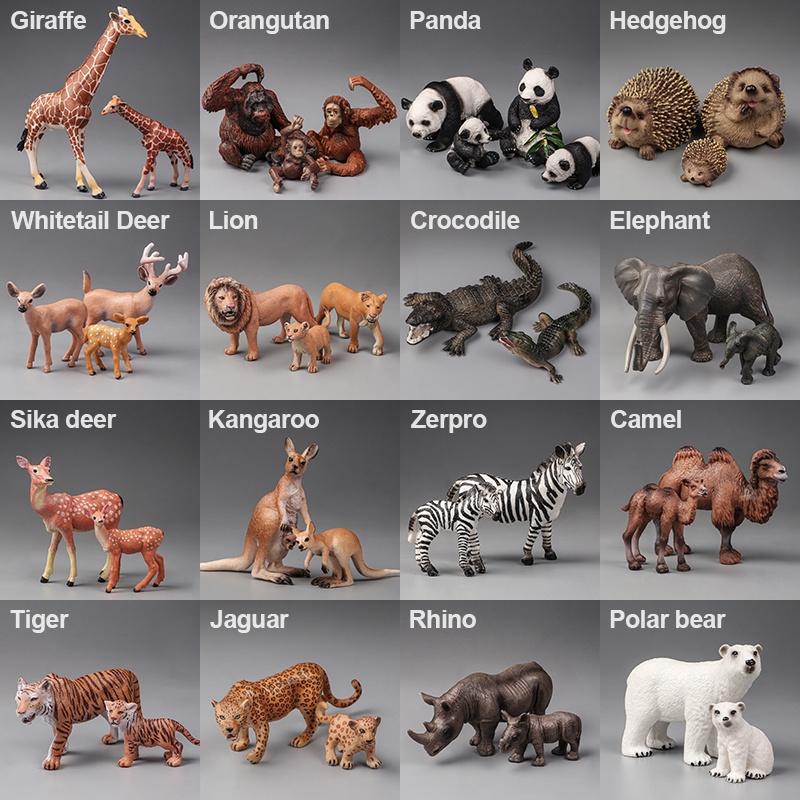 Realistic store animal toys