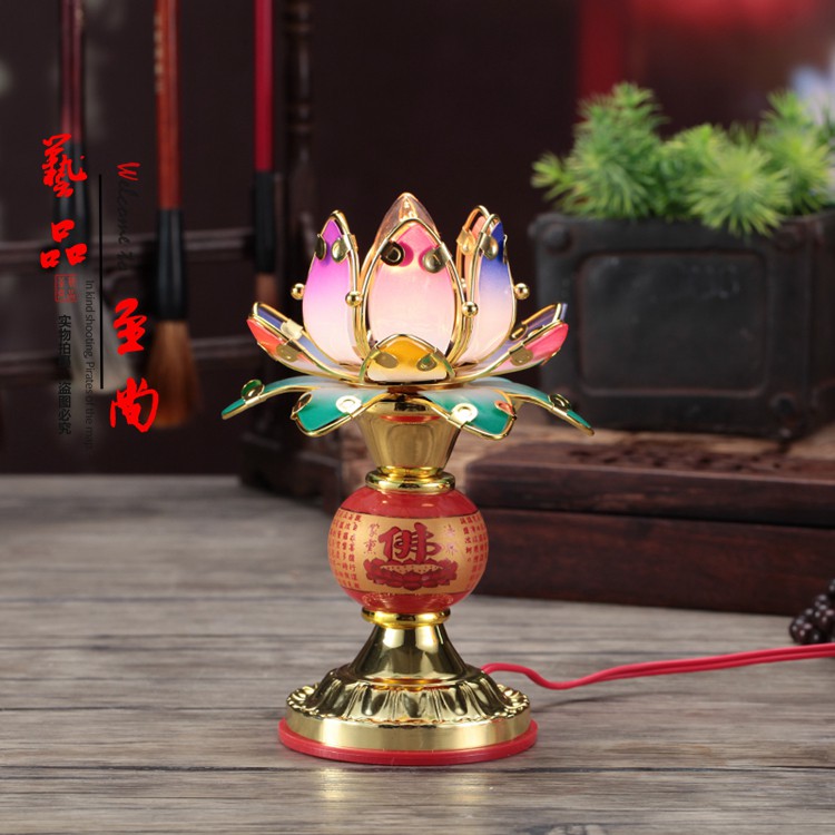 Buddha lotus shop lamp