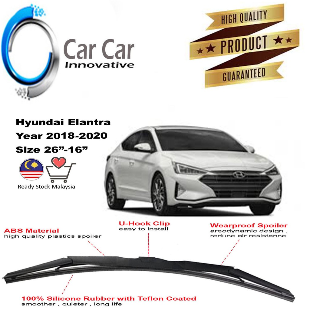 Elantra on sale wiper size