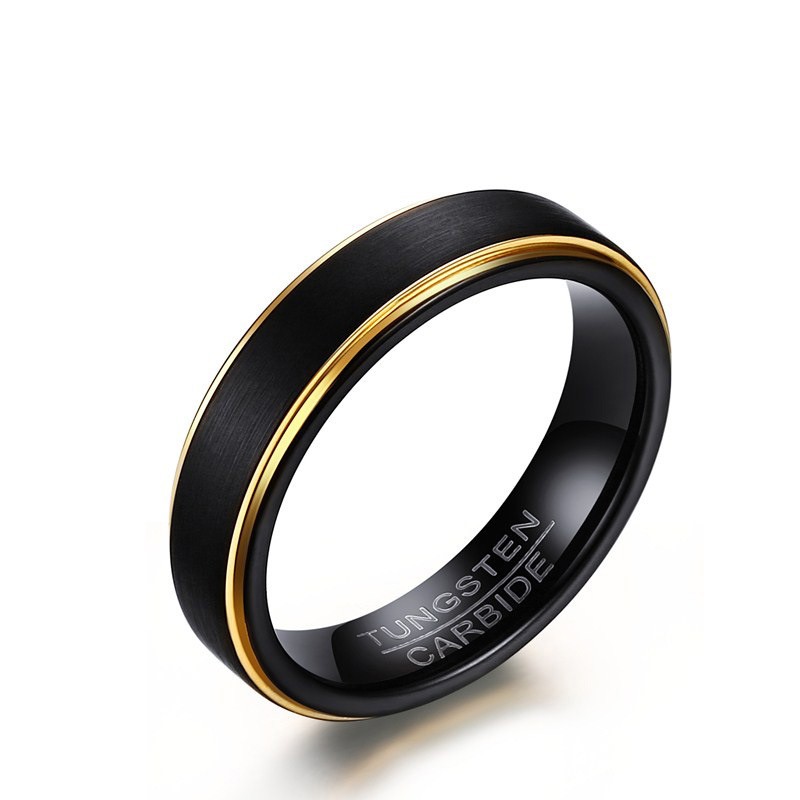 Black gold deals band rings