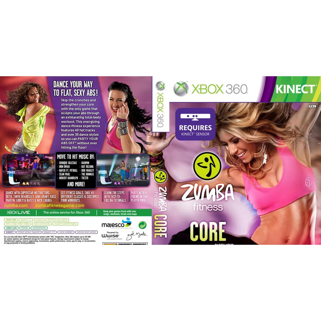 Zumba fitness on sale xbox 360