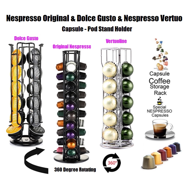 Coffee Capsule Storage Drawer Coffee Pod dolce gusto capsule Holder For  Nespresso Pods Stand Rack porta