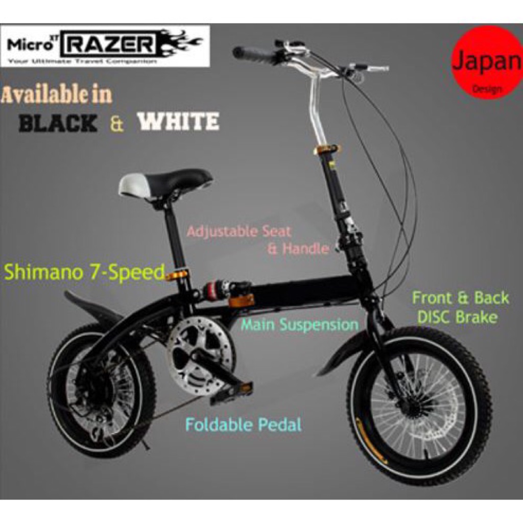 Mini razer best sale foldable bike