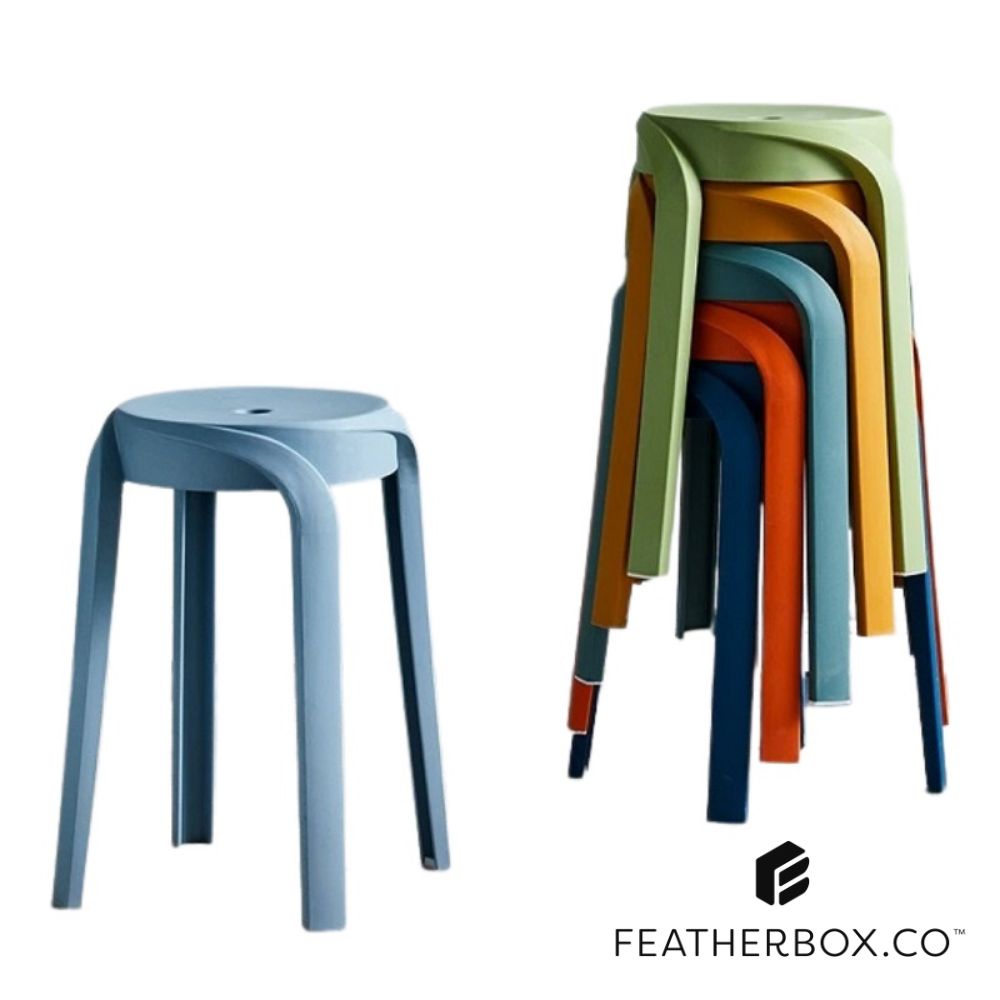 Stackable discount plastic stools