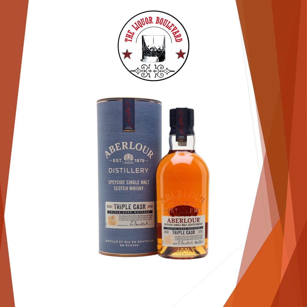 Aberlour Triple Cask Single Malt Scotch Whisky 700ml Bottle