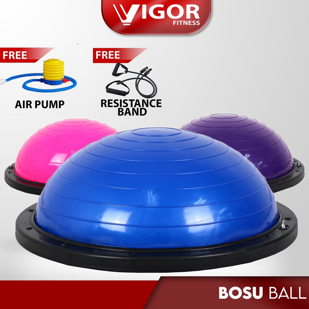 Vigor Fitness Bosu Ball Balance Trainer Shopee Singapore