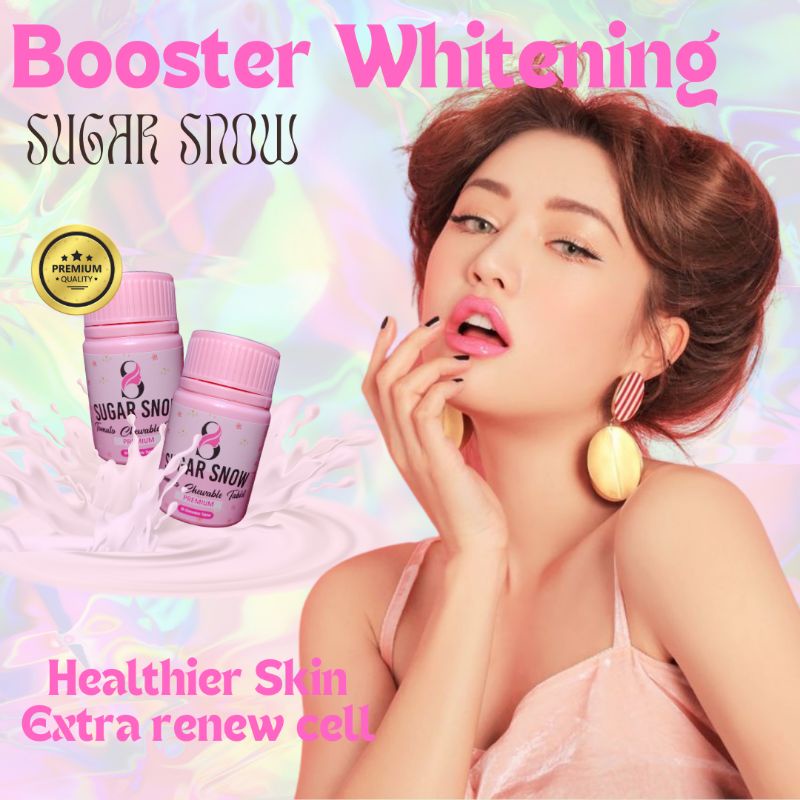 Sugar Snow Whitening Body And Skin 30 Tablets Shopee Singapore