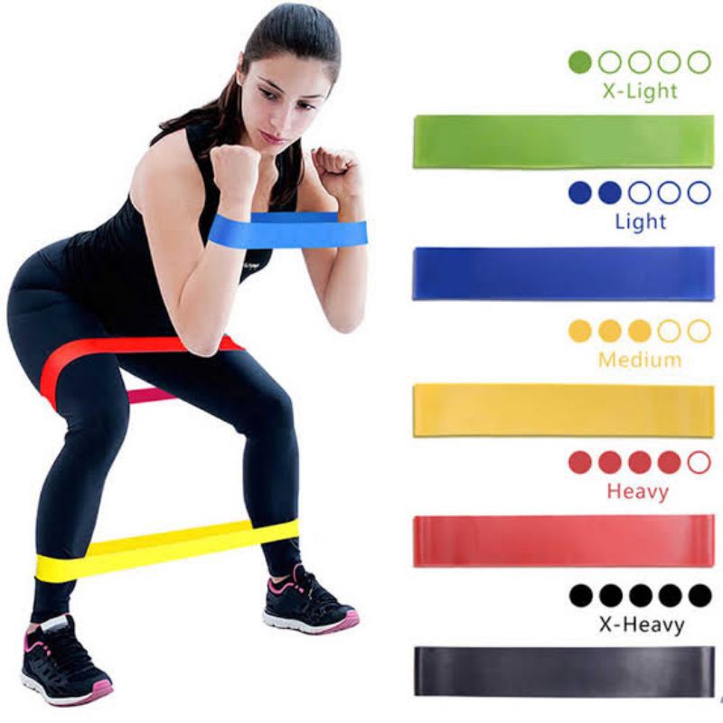 Resistance Band Tension For Home Workout GYM Training Shopee