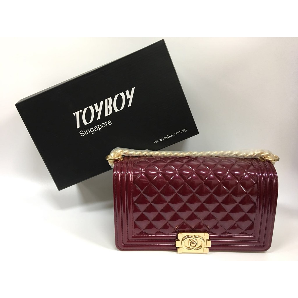 Authentic Toyboy Jelly Pearl 25Cm Lady Bag