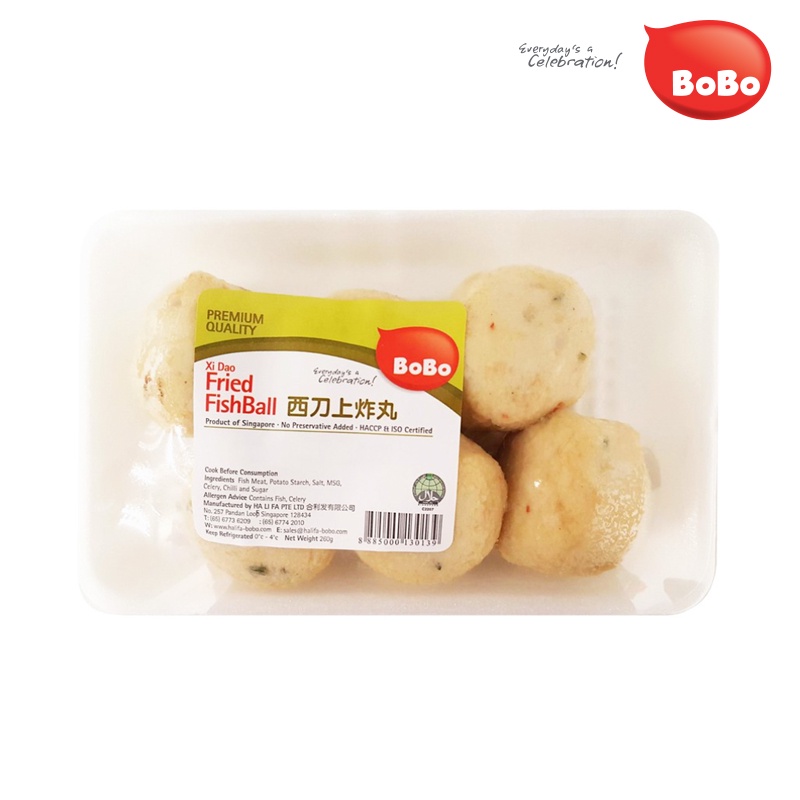 BoBo Fresh Fish Ball - Ha Li Fa Pte Ltd - Best Fishball, Noodles, Fish Cakes,  Chicken Sausages & Frozen Seafood in Singapore