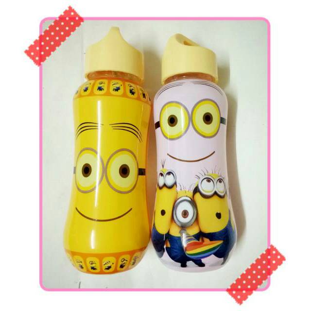 Minion Character Water Bottle